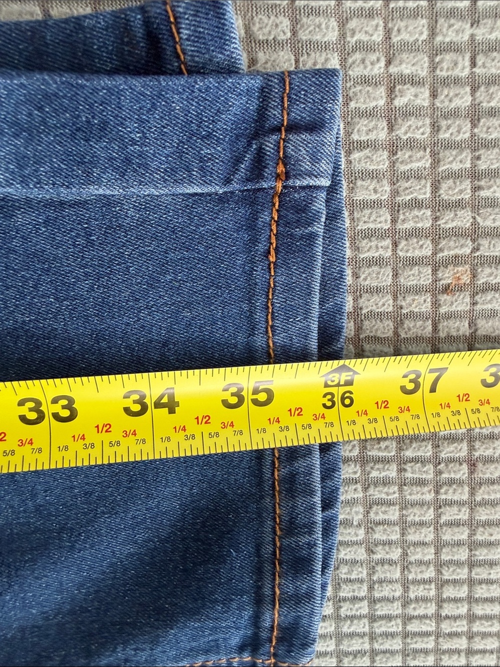 Embroidered Dark Blue Jeans - Picture 5 of 8